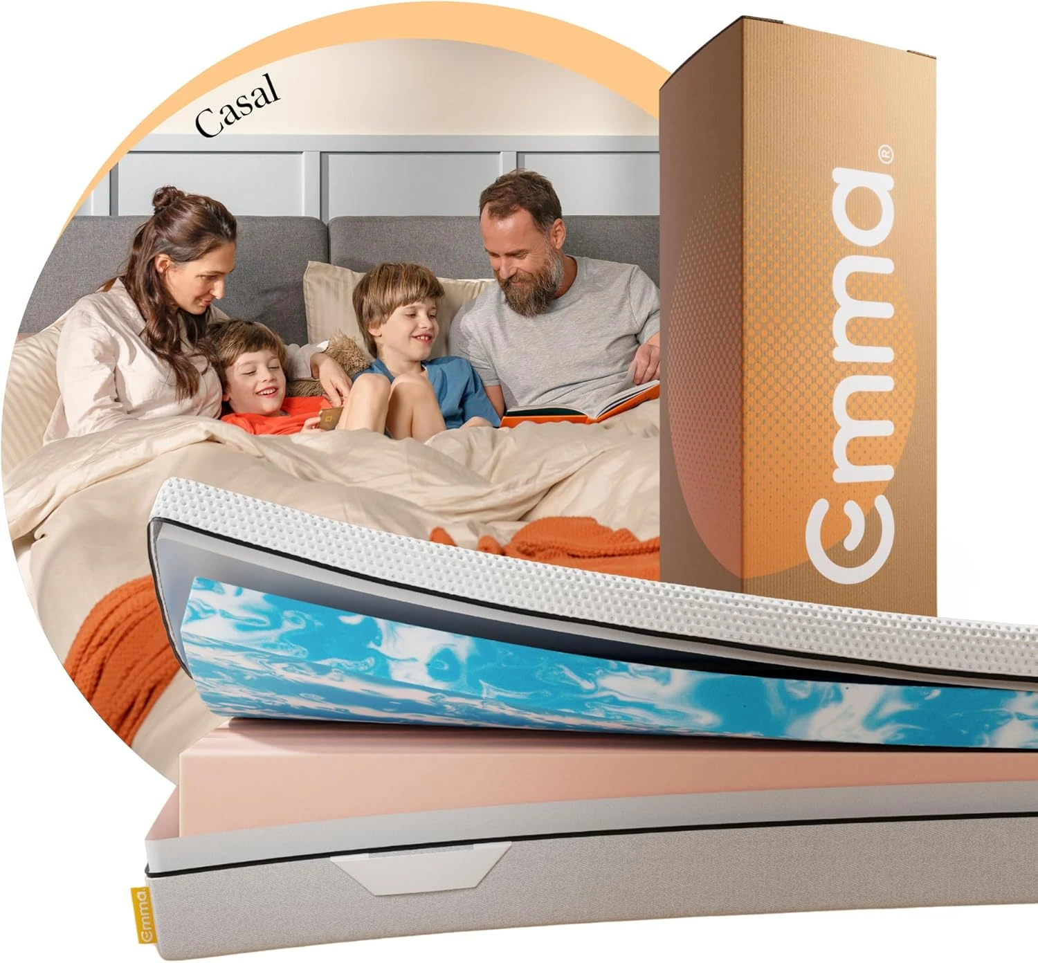 Colchão Emma Duo Comfort - banner promocional