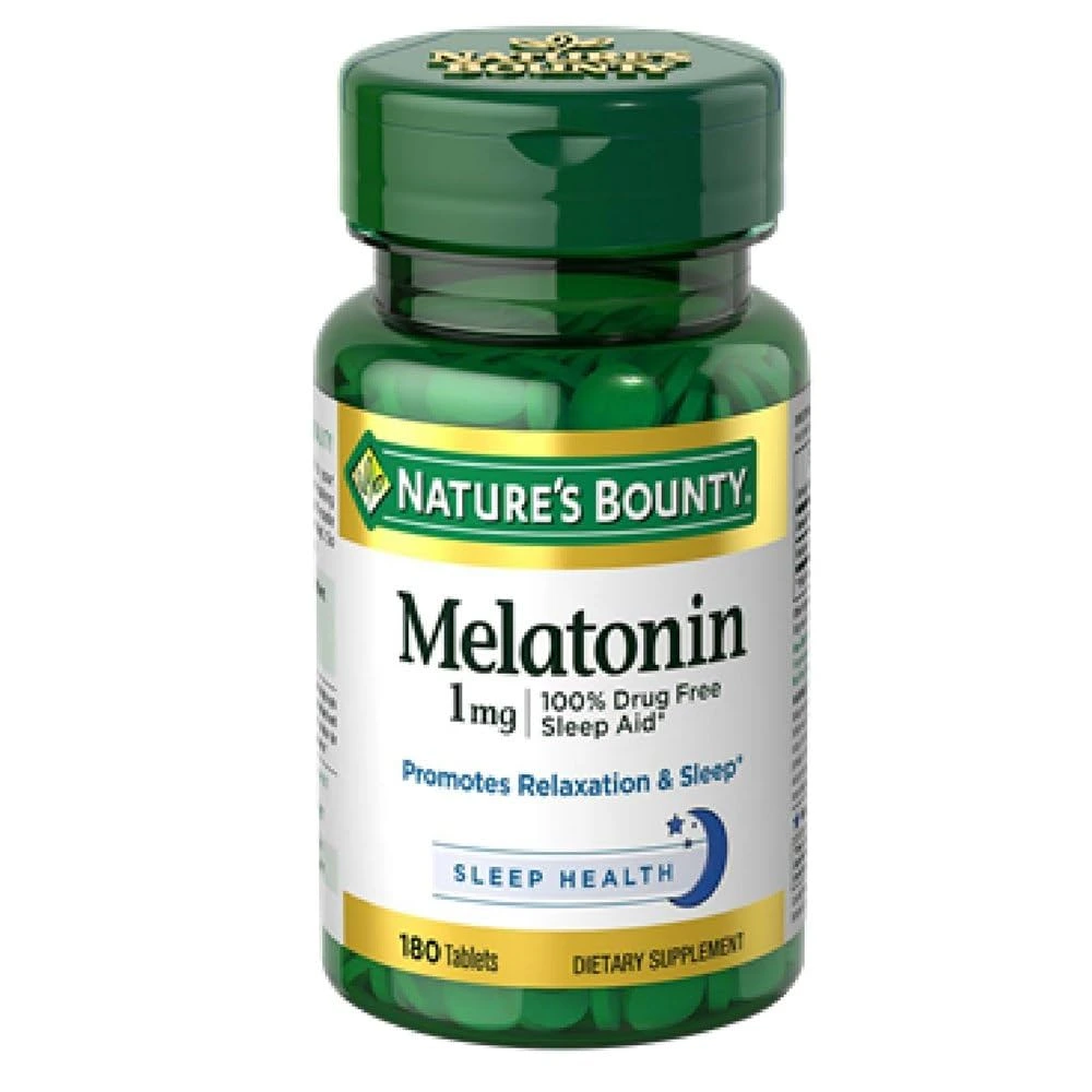 Nature's Bounty Melatonina - suplemento para dormir melhor